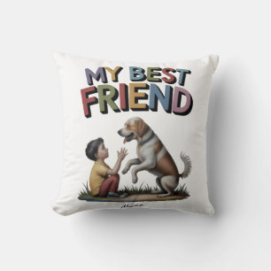 Cojín Decorativo Mi mejor amigo