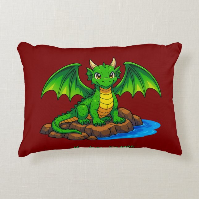 Cojín Decorativo Mi querido Dragón (Anverso)