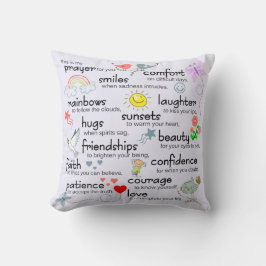 Cojín Decorativo Mi rezo para usted