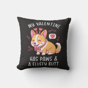 Cojín Decorativo Mi San Valentín Tiene Patas y un Trasero Esponjoso