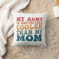 Mi tía es definitivamente más genial que mi mamá 
