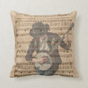 COJÍN DECORATIVO MI VIEJO HOGAR DE KENTUCKY