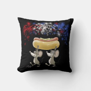 Cojín Decorativo Mic Y Mac 4 de Julio Echa Pillow