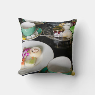 Cojín Decorativo Michigan, Isla Mackinac. Gran Hotel