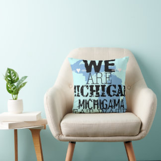 Cojín Decorativo Michigan Tribal Michigama Great Waters Up North