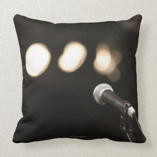 Cojín Decorativo Micrófono y proyectores