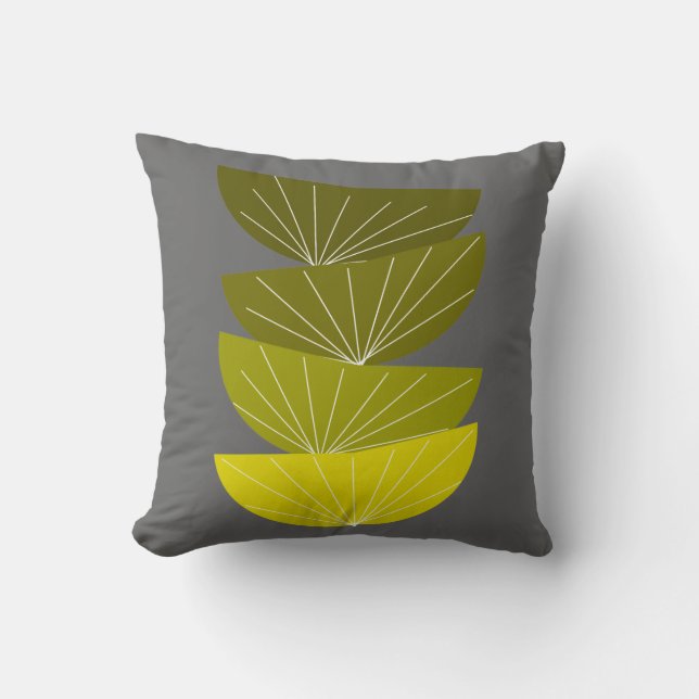 Cojín Decorativo Mid-Century Modern Inspired Pillow #32 (Anverso)