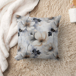 Cojín Decorativo Midnight Bloom Floral Duvet Cover – Elegant