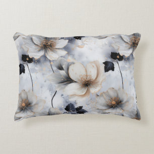Cojín Decorativo Midnight Bloom Floral – Elegante