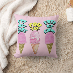 Cojín Decorativo Mikitiez icecream fiesta favorita el verano