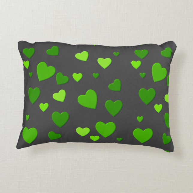Cojín Decorativo mil corazones para ti (Reverso)