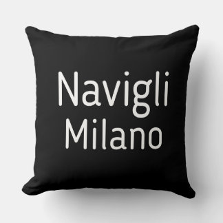 Cojín Decorativo Milano Italien Navigli T-Shirt