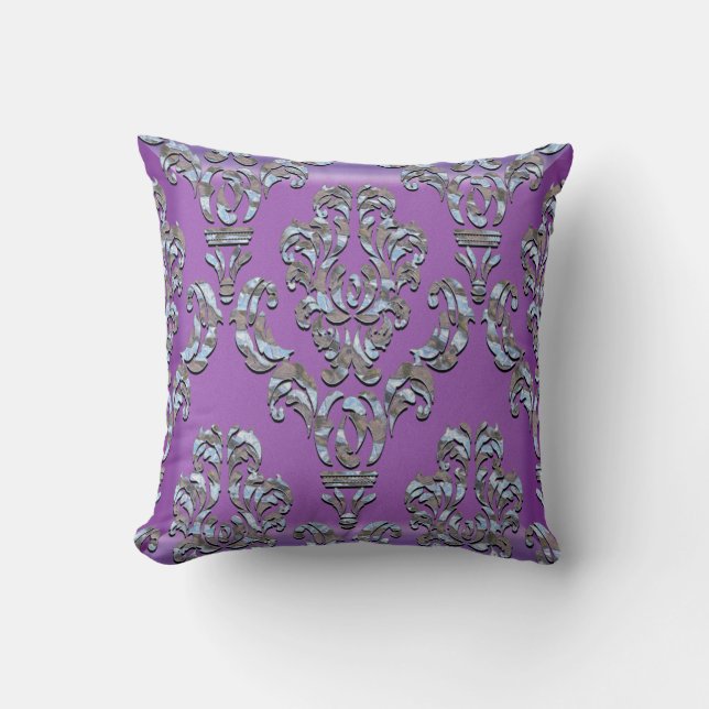 Cojín decorativo Miliscent Whidbey Damask (Anverso)