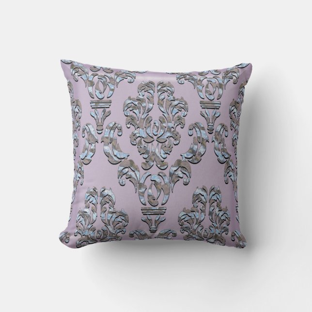 Cojín decorativo militante Pardiggle Damask (Anverso)