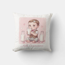 Cojín Decorativo Milk Connoisseur Baby Boy Print Nursery