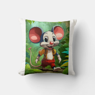 Cojín Decorativo Milo el ratón de la jungla
