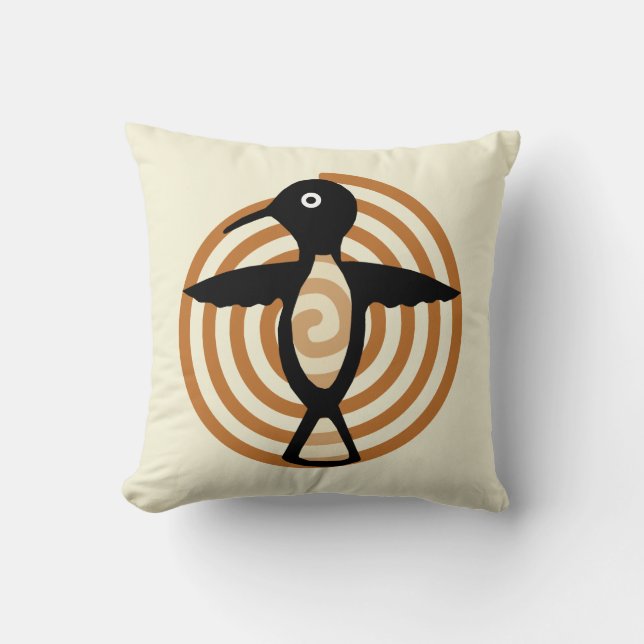 Cojín Decorativo Mimbres Bird Pillow (Anverso)