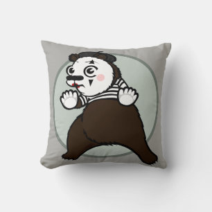 COJÍN DECORATIVO MIME SQUARE DE OSO GRIZADO person