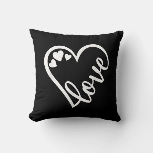 Cojín Decorativo Mimi Corazón divertido para las mujeres del Día de