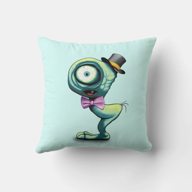 Cojín Decorativo Mimo a Cute Mini Monster (Reverso)