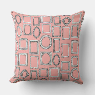 Cojín Decorativo mimosa de marcos de imagen