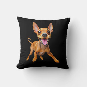 Cojín Decorativo Min pin pinscher miniatura cachorro minpin