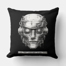 Cojín Decorativo Mind Control Cyberpunk Robot