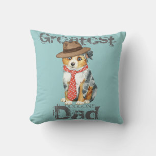 Cojín Decorativo Mini American Shepherd Dad
