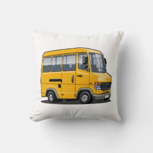 Cojín Decorativo mini bus personalizado