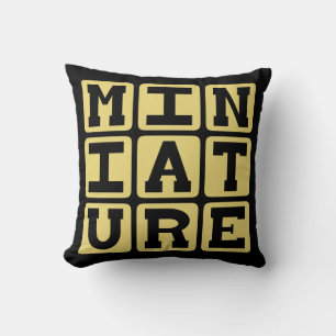 Cojín Decorativo Miniatura, pequeño coleccionable