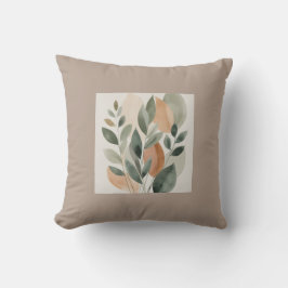 Cojín Decorativo Minimal Botanical Leaf Pattern pillows