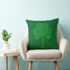 Cojín Decorativo Minimal Shamrock St Patrick’s Day Shirt – almofada