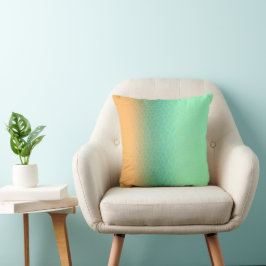 Cojín Decorativo Minimalismo Resumen Arte Beige verde pálido turque