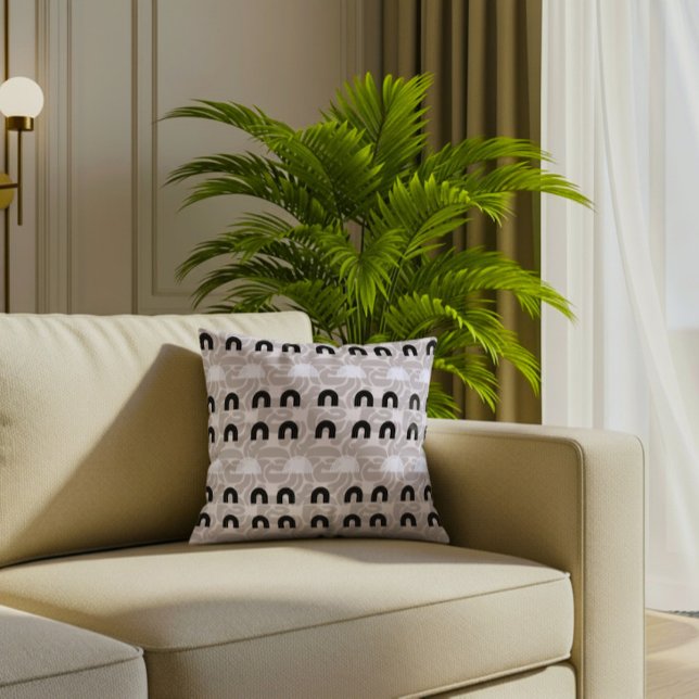 Cojín Decorativo Minimalist Mixed Boho Arches (Minimalist Mixed Boho Arches | Throw Pillow)