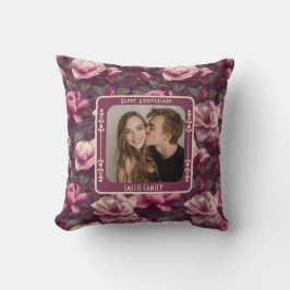 Cojín Decorativo Minimalist Parents 1St Anniversary Throw Pillow 