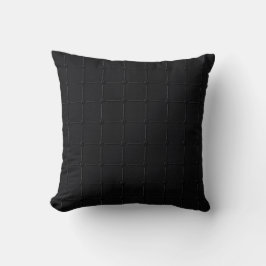 Cojín Decorativo Minimalista Cuadrícula Geométrica Industrial Carbó