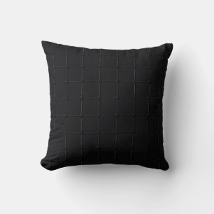 Cojín Decorativo Minimalista Cuadrícula Geométrica Industrial Carbó