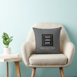 Cojín Decorativo Minimalista de lujo logotipo personalizado promoci