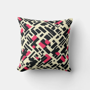 Cojín decorativo minimalista del patrón de Memphis