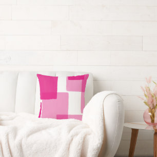 Cojín decorativo Minimalista moderno rosado rosado