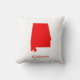 Cojín Decorativo Mínimo Alabama Estados Unidos