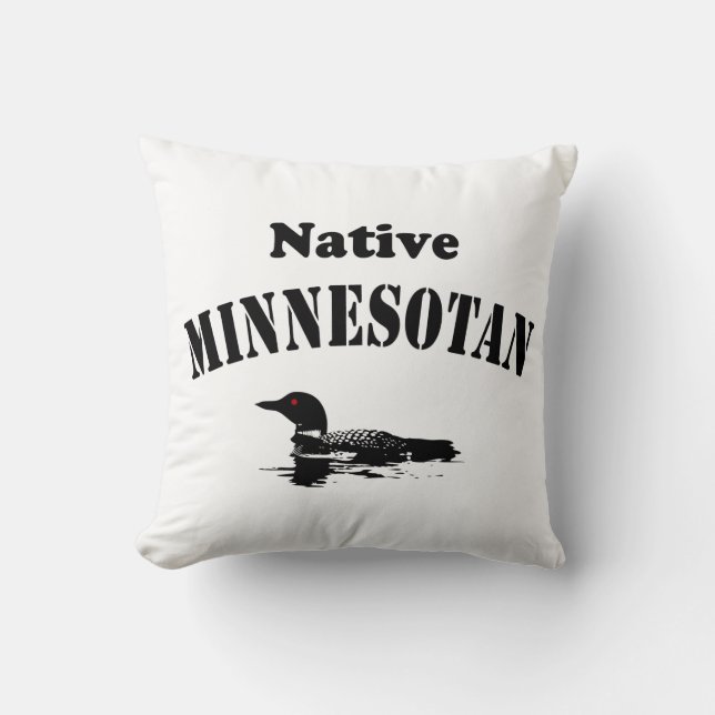 Cojín decorativo Minnesota - Personalizado (Anverso)