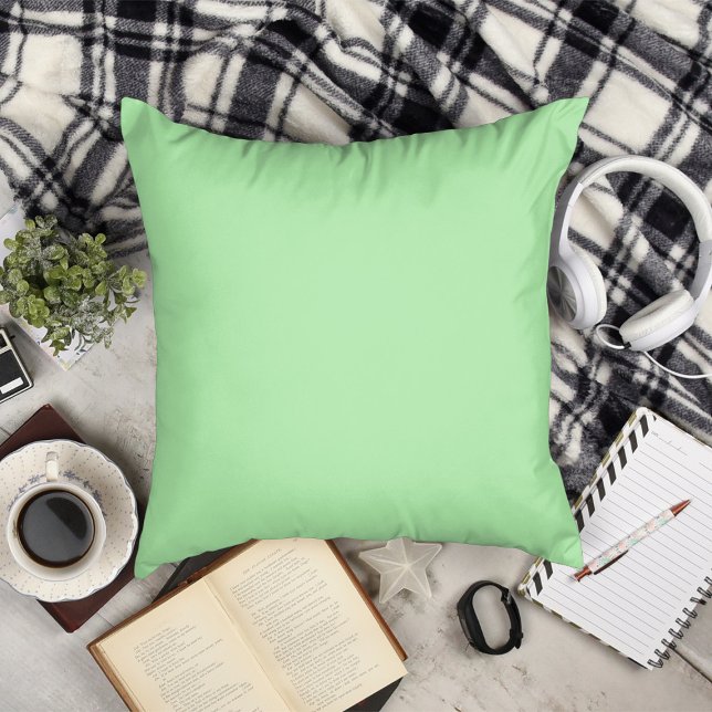 Cojín Decorativo Mint Green (Mint Green Throw Pillow)
