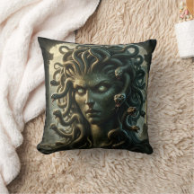 Mirada de Medusa Cabeza de la Muerte de Serpientes