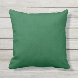 Cojín Decorativo Mirada del terciopelo del verde esmeralda