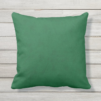 Cojín Decorativo Mirada del terciopelo del verde esmeralda