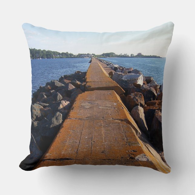 Cojín Decorativo Mirando hacia atrás (Anverso)