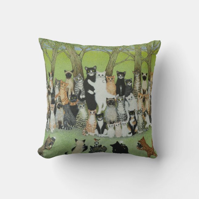 Cojín Decorativo Mire el chirrido (Anverso)