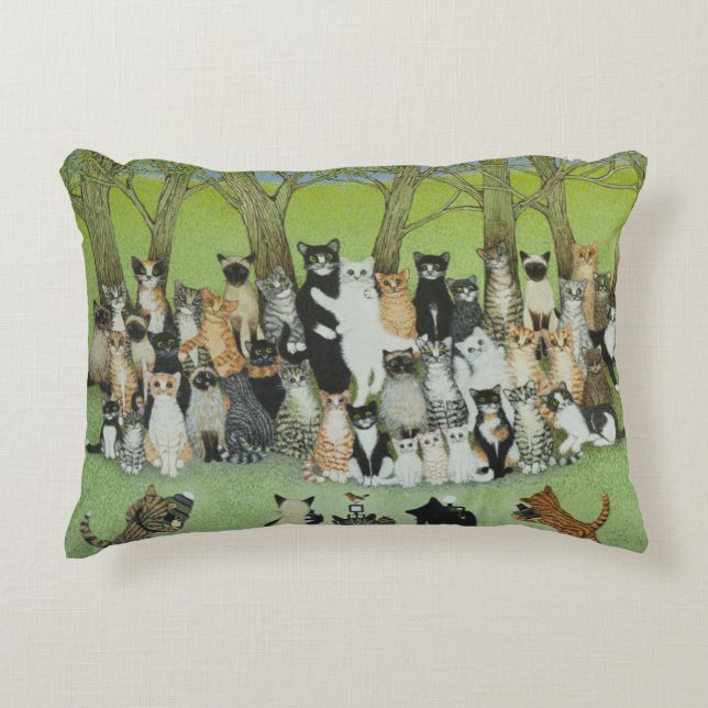 Cojín Decorativo Mire el chirrido (Anverso)