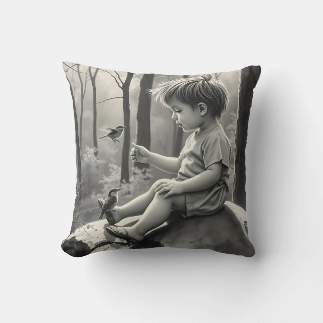 Cojín Decorativo Mis amigos... No pelean con Me Boy y Chica (Anverso)